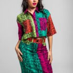 Κοντό πουκάμισο cargo - Snake