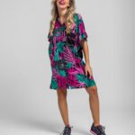 Κοντό oversized πουκάμισο- Nocturna