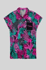 Κοντό oversized πουκάμισο- Nocturna - Image 2