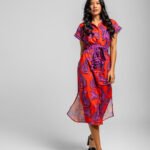 Aμάνικο μίντι πουκάμισο με πάνθηρες- Pink Panther