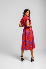 Aμάνικο μίντι πουκάμισο με πάνθηρες- Pink Panther - Image 7