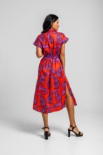 Aμάνικο μίντι πουκάμισο με πάνθηρες- Pink Panther - Image 6