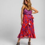 Φούστα με ροζ πάνθηρες- Pink Panther