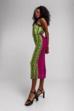 Eφαρμοστή φούστα από τούλι με τύπωμα - Snake - Image 5