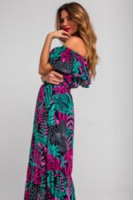 Μακριά φούστα με βολάν - Nocturna - Image 5