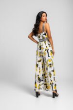 Oλόσωμη φόρμα με φαρδιές τιράντες-La Faraona - Image 4