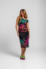 Ασύμμετρο μαύρο τοπ - Veneno - Image 4