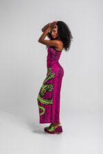 Μακρύ φόρεμα με αθλητική πλάτη- Snake - Image 7