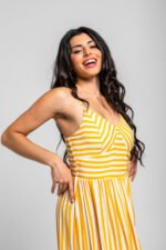 Mίντι φόρεμα με μπούστο- Oh Sole mio - Image 4