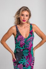 Φόρεμα midi με φερμουάρ - Nocturna - Image 3