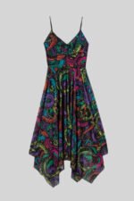 Μακρύ φόρεμα χωρίς τιράντες από τούλι- Veneno - Image 2