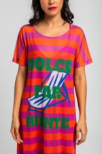 Ριγέ φόρεμα από τούλι - Dolce Far Niente - Image 6