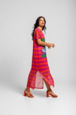 Ριγέ φόρεμα από τούλι - Dolce Far Niente - Image 5