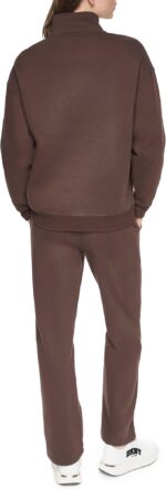 METALLIC BUBBLE 1/4 ZIP PULLOVER - Image 3