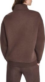 METALLIC BUBBLE 1/4 ZIP PULLOVER - Image 4