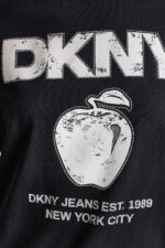 DKNY BIG APPLE RHINESTONE LOGO TEE - Εικόνα 5