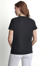 DKNY BIG APPLE RHINESTONE LOGO TEE - Εικόνα 3