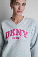 PUFF VARSITY LOGO V-NECK PULLOVER - Εικόνα 6