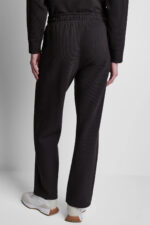 HIGH-RISE RIB TRACK PANTS - Image 4