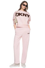 FLOCKED VARSITY LOGO SWEATSHIRT - Image 3
