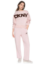 FLOCKED VARSITY LOGO SWEATSHIRT - Image 7