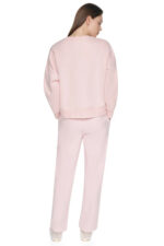 FLOCKED VARSITY LOGO SWEATSHIRT - Image 4