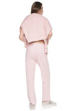 HIGH RISE FLOCKED LOGO RELAXED PANT - Image 6