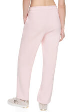 HIGH RISE FLOCKED LOGO RELAXED PANT - Image 3