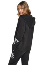 GRAFFITI RHINESTONE FULL-ZIP HOODIE - Image 2