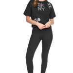 HIGH-RISE GRAFFITI LOGO 7/8 LENGTH LEGGING