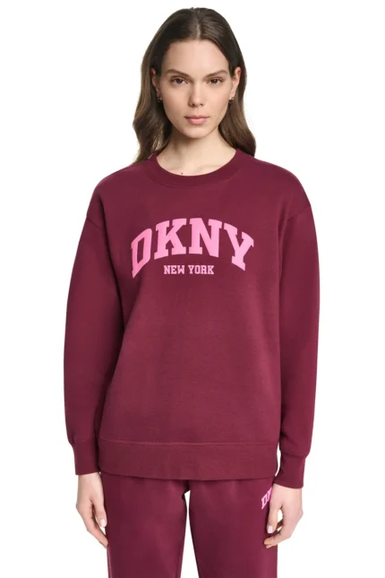 PUFF VARSITY LOGO PULLOVER