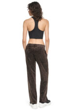 VELOUR ANIMAL PRINT MID-RISE PANT - Εικόνα 8