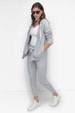 TWO-TONE HIGH-RISE LOGO DRAWSTRING SKINNY JOGGER - Εικόνα 9