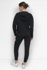 TWO-TONE LOGO DRAWSTRING HOODIE - Image 4