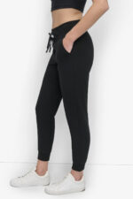TWO-TONE HIGH-RISE LOGO DRAWSTRING SKINNY JOGGER - Εικόνα 2