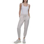 TWO-TONE HIGH-RISE LOGO DRAWSTRING SKINNY JOGGER - Εικόνα 13