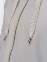 TWO-TONE LOGO DRAWSTRING HOODIE - Image 9