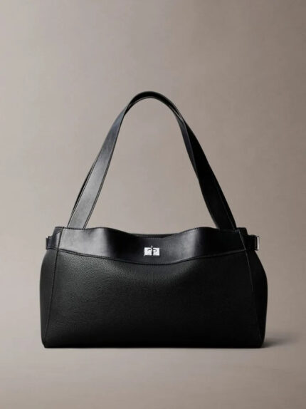 Τσάντα Tote Με Signature Κούμπωμα Turn-Lock