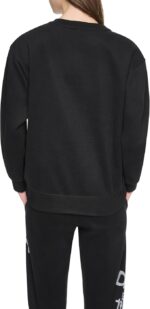 Graffiti Rhinestone Graphic Crewneck Pullover - Εικόνα 4