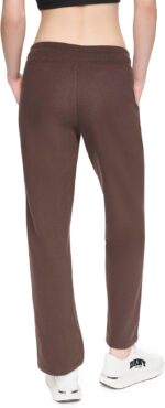 METALLIC BUBBLE HIGH-RISE STRAIGHT LEG PANT - Εικόνα 3