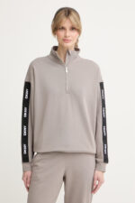 LOGO QUARTER-ZIP SWEATSHIRT