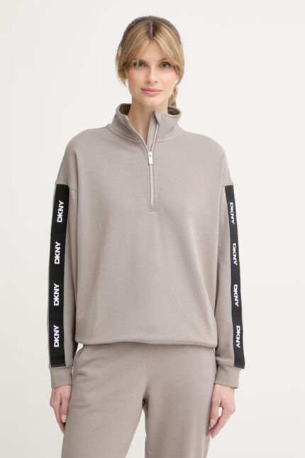 LOGO QUARTER-ZIP SWEATSHIRT