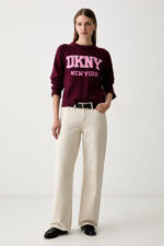 BELL SLEEVE RAGLAN LOGO SWEATER