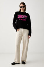 BELL SLEEVE RAGLAN LOGO SWEATER - Image 2