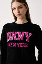 BELL SLEEVE RAGLAN LOGO SWEATER - Image 4