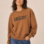Leopard Logo Sweatshirt