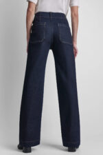 HIGH-RISE PINTUCKED WIDE-LEG JEAN - Εικόνα 2