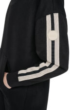 STRIPED MINI HOODIE DRESS - Εικόνα 7