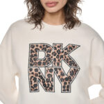 ANIMAL PRINT LOGO SWEATSHIRT
