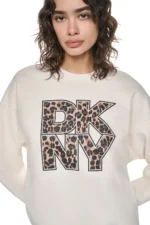 ANIMAL PRINT LOGO SWEATSHIRT - Εικόνα 6